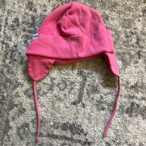 Kombi Pink Winter Hat with Ear Flaps